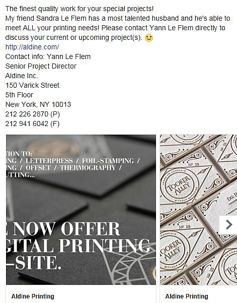 Aldine Printing